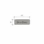 0.5 x 1.5 Inch - Custom Tags