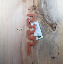 Acrylic Trellis - Plant Supports - Waves - Nutmeg