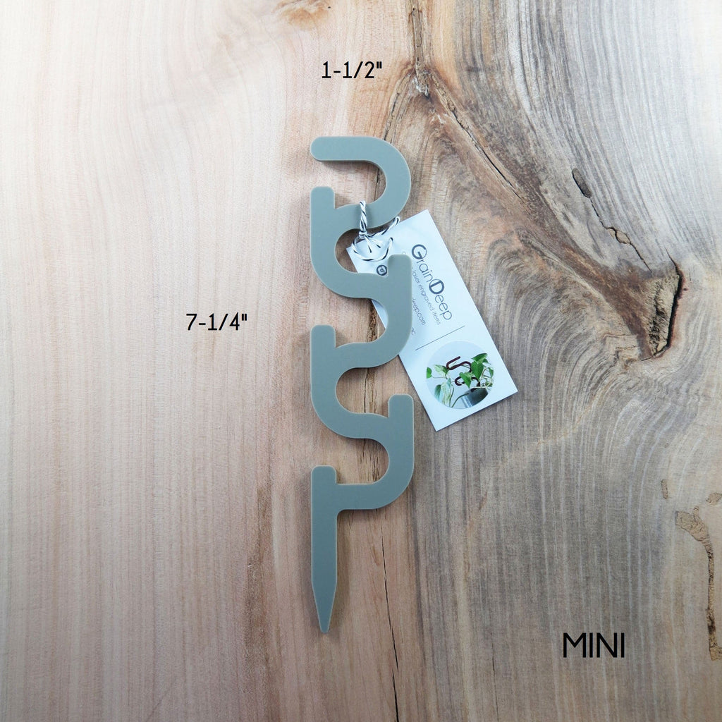 Acrylic Trellis - Plant Supports - Waves - Slate