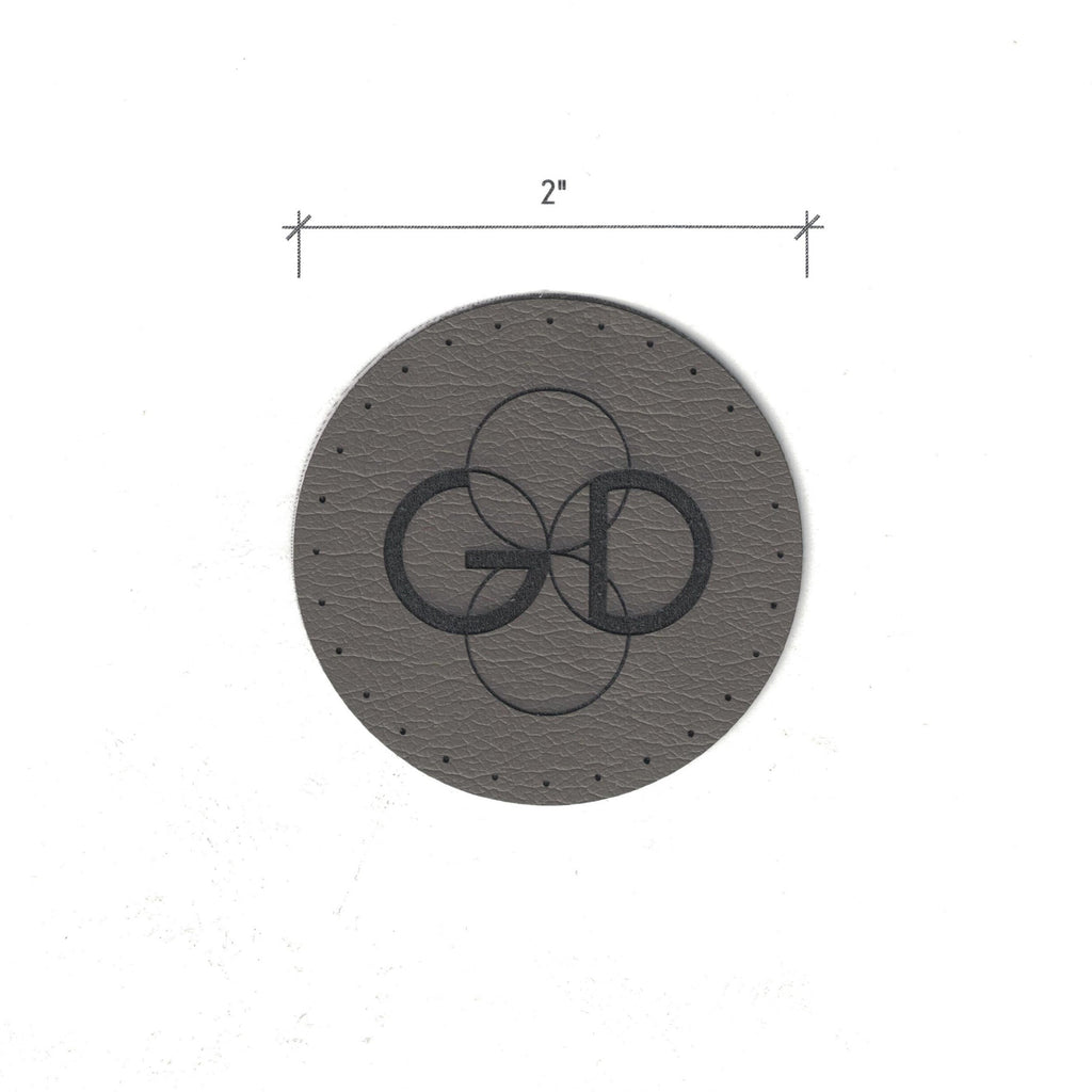 2 x 2 Inch - Custom Tags - Round