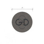 2 x 2 Inch - Custom Tags - Round