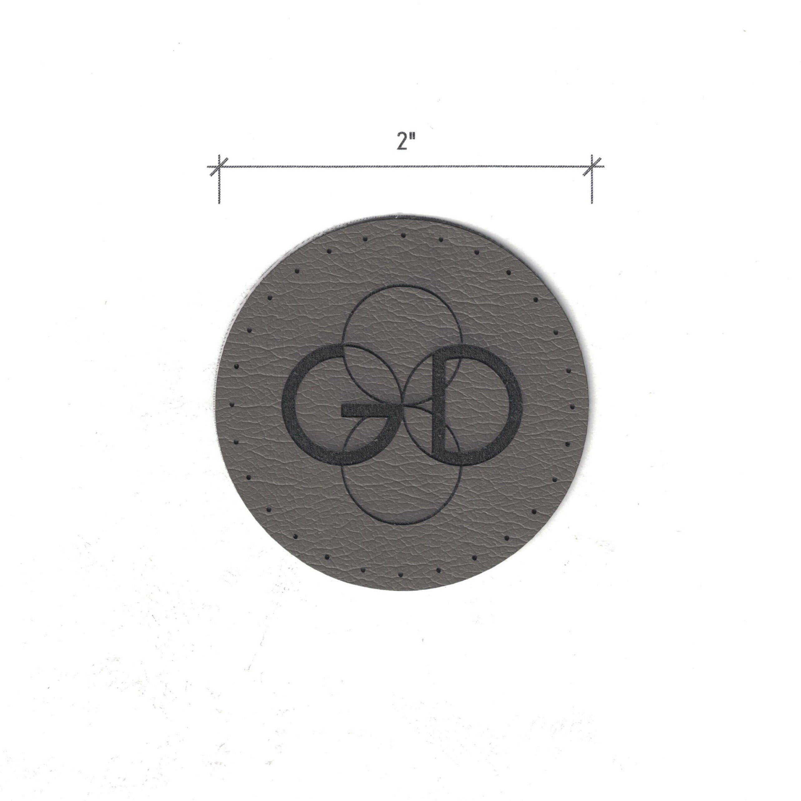 2 x 2 Inch - Custom Tags - Round