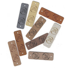 0.75 x 2.5 Inch - Custom Tags - Fold Over - Rivet Style