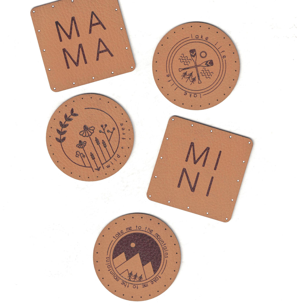 2 x 2 Inch - Custom Tags - Round