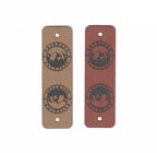 0.75 x 2.5 Inch - Custom Tags - Fold Over - Rivet Style