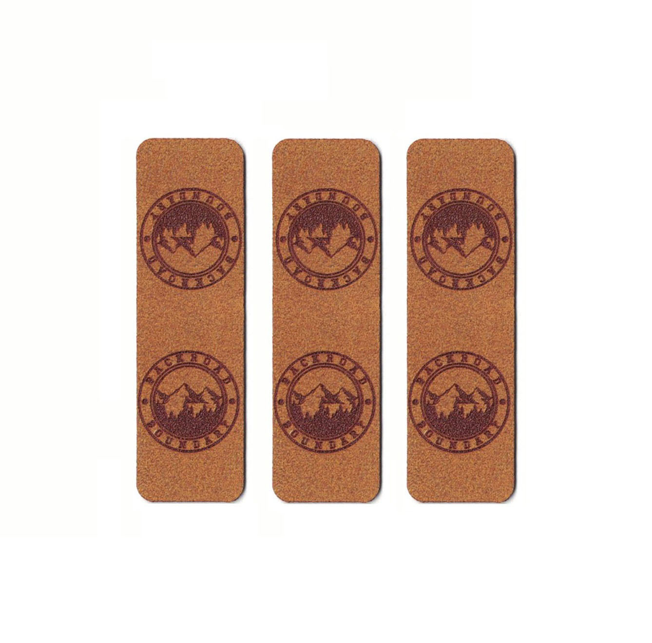 0.75 x 2 Inch - Custom Tags - Fold Over
