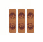 0.75 x 2.5 Inch - Custom Tags - Fold Over - Rivet Style