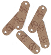 0.75 x 2.5 Inch - Custom Tags - Fold Over - Rivet Style