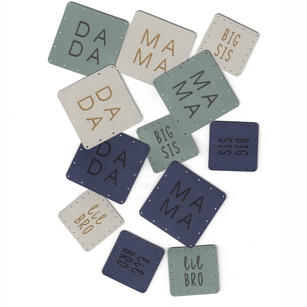 MAMA - 2 Inch Faux Leather Patch