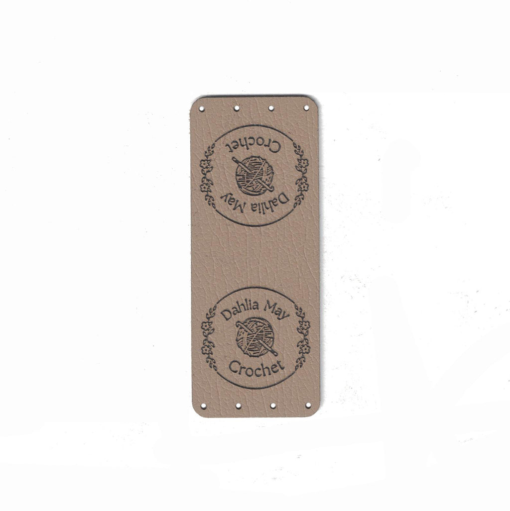 1 x 2.5 Inch - Custom Tags - Fold Over