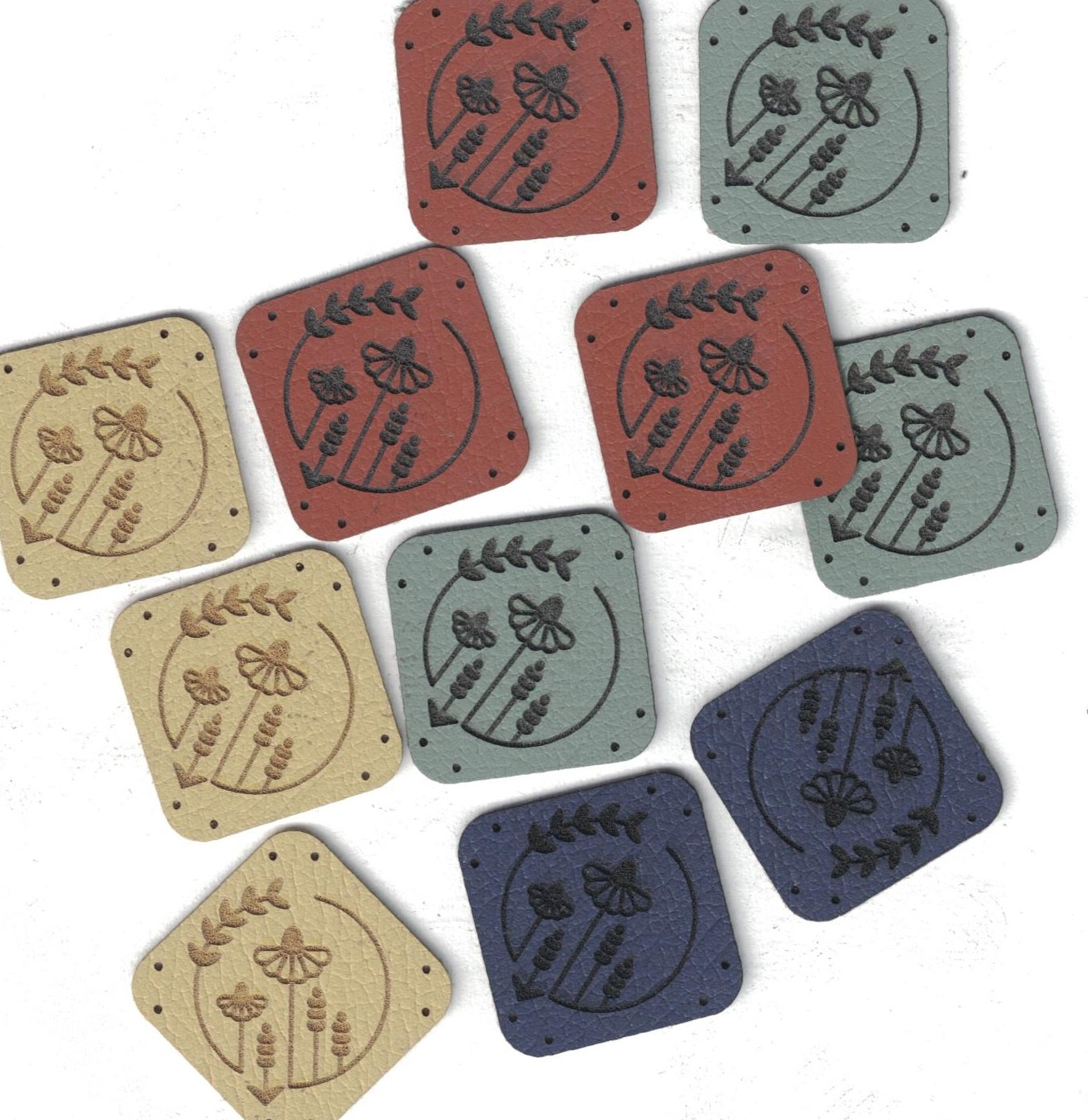 0.75 x 0.75 Inch - Custom Tags