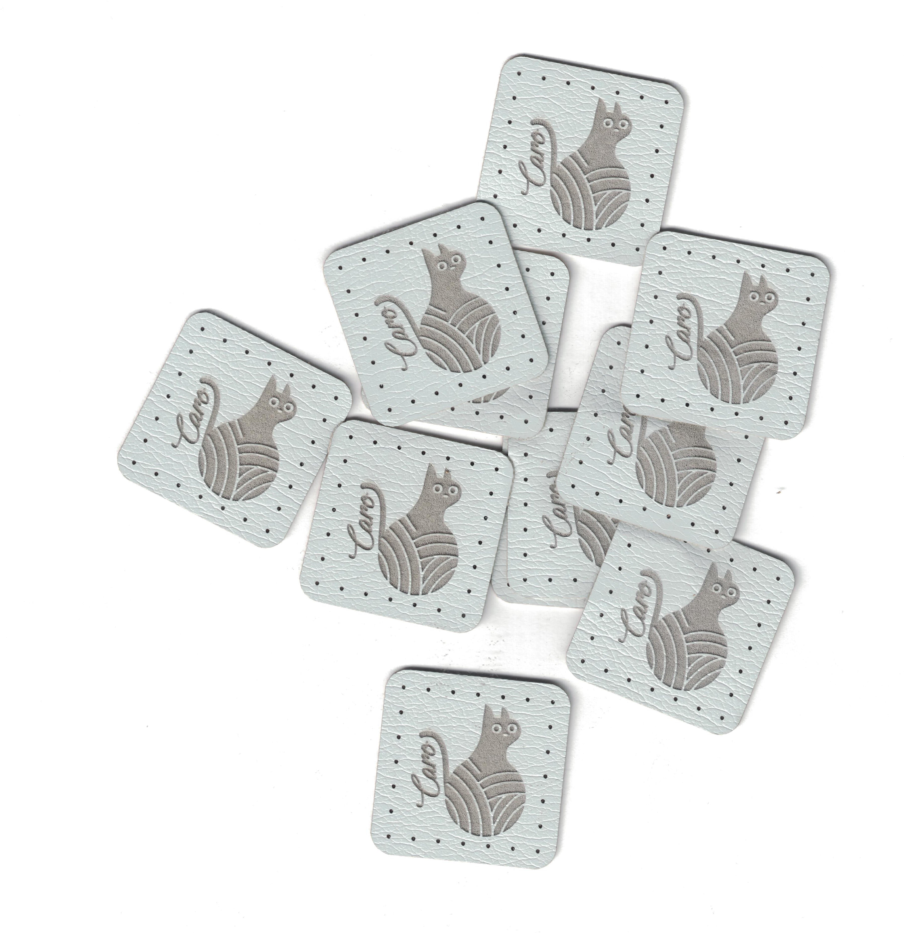 1.25 x 1.25 Inch - Custom Tags