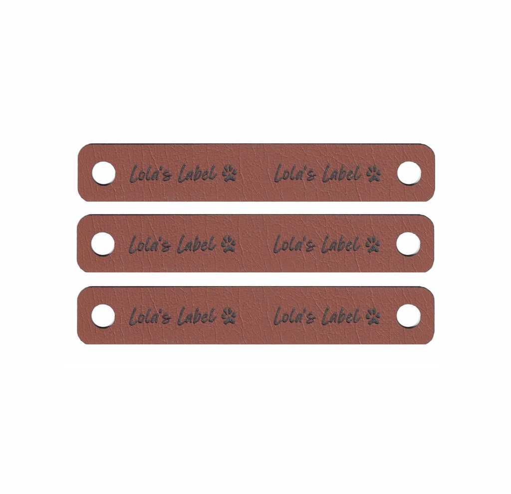 0.5 x 3 Inch - Custom Tags - Fold Over - Rivet Style