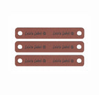 0.5 x 3 Inch - Custom Tags - Fold Over - Rivet Style