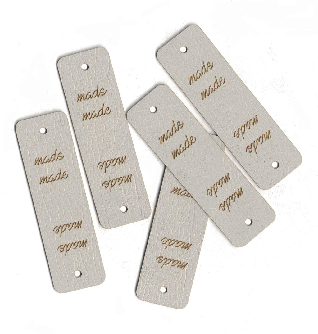 0.75 x 2.5 Inch - Custom Tags - Fold Over - Rivet Style