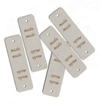 0.75 x 2.5 Inch - Custom Tags - Fold Over - Rivet Style