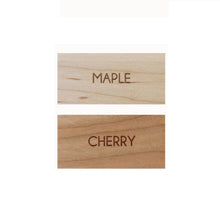 3 x 5 - Custom Table Numbers - Maple & Cherry
