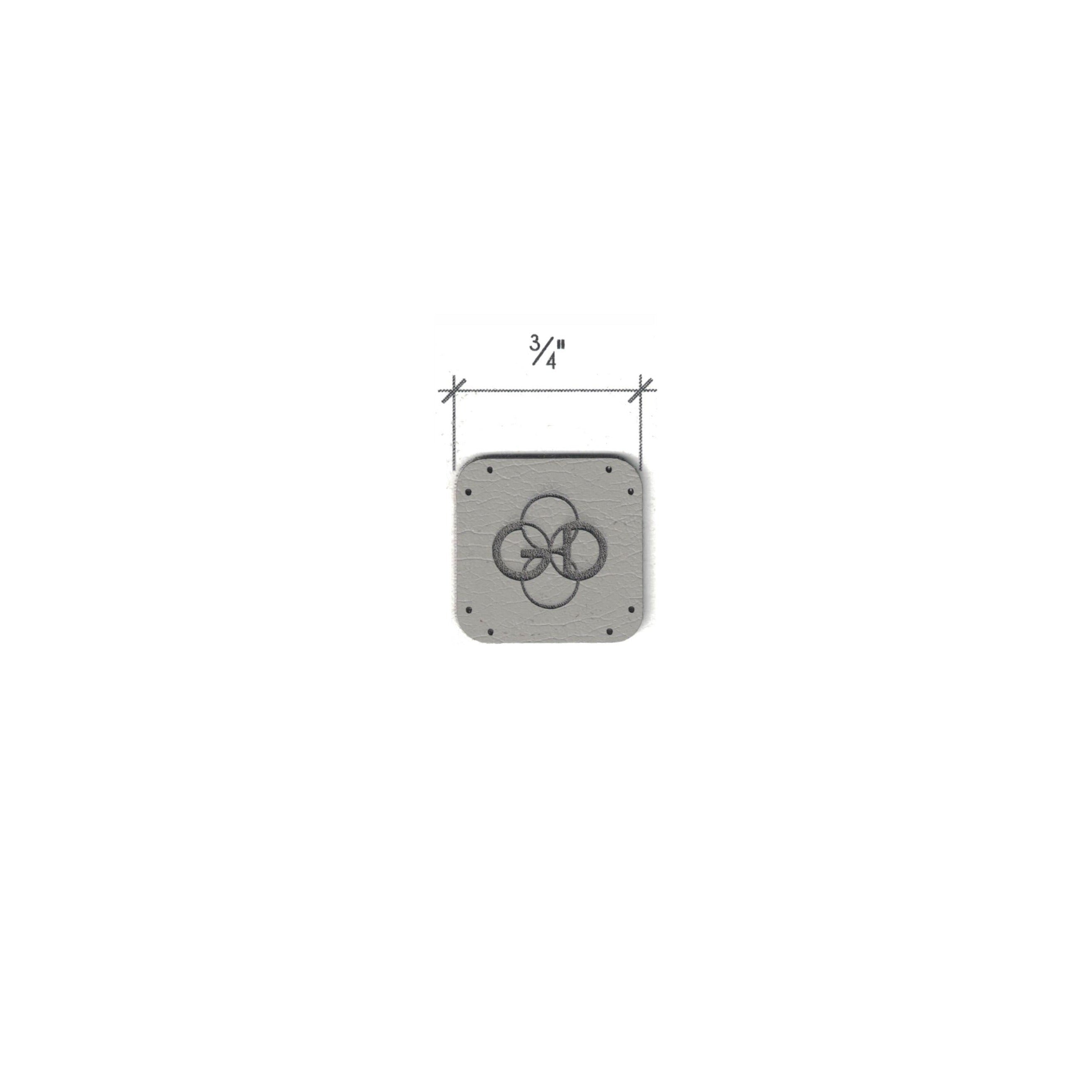 0.75 x 0.75 Inch - Custom Tags