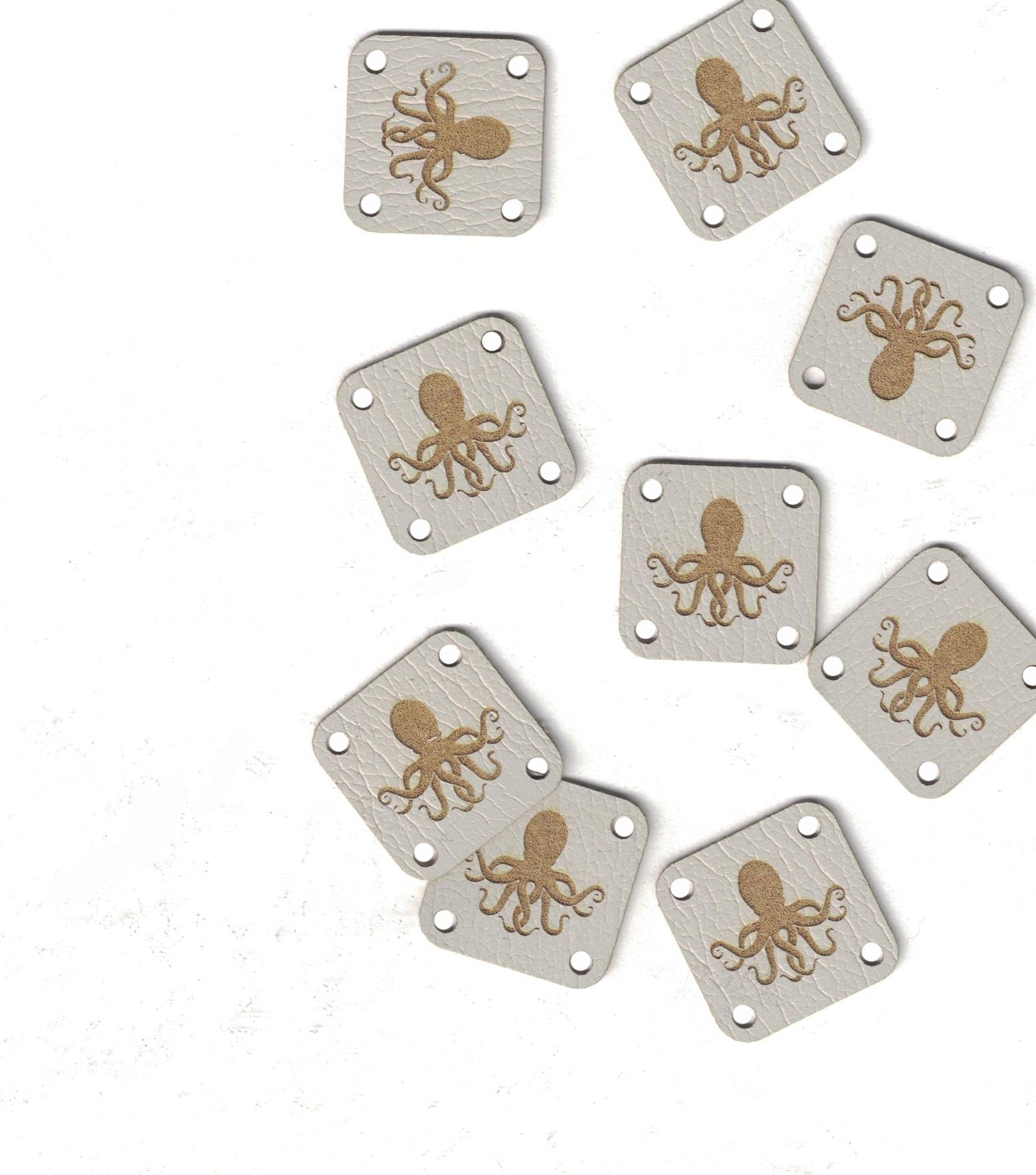 0.75 x 0.75 Inch - Custom Tags