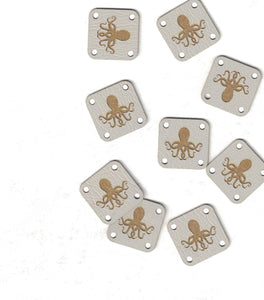 0.75 x 0.75 Inch - Custom Tags