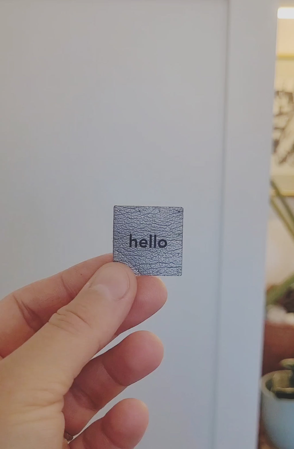 1 x 1 Inch - Custom Tags