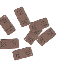 0.75 x 1.5 Inch - Custom Tags - Fold Over