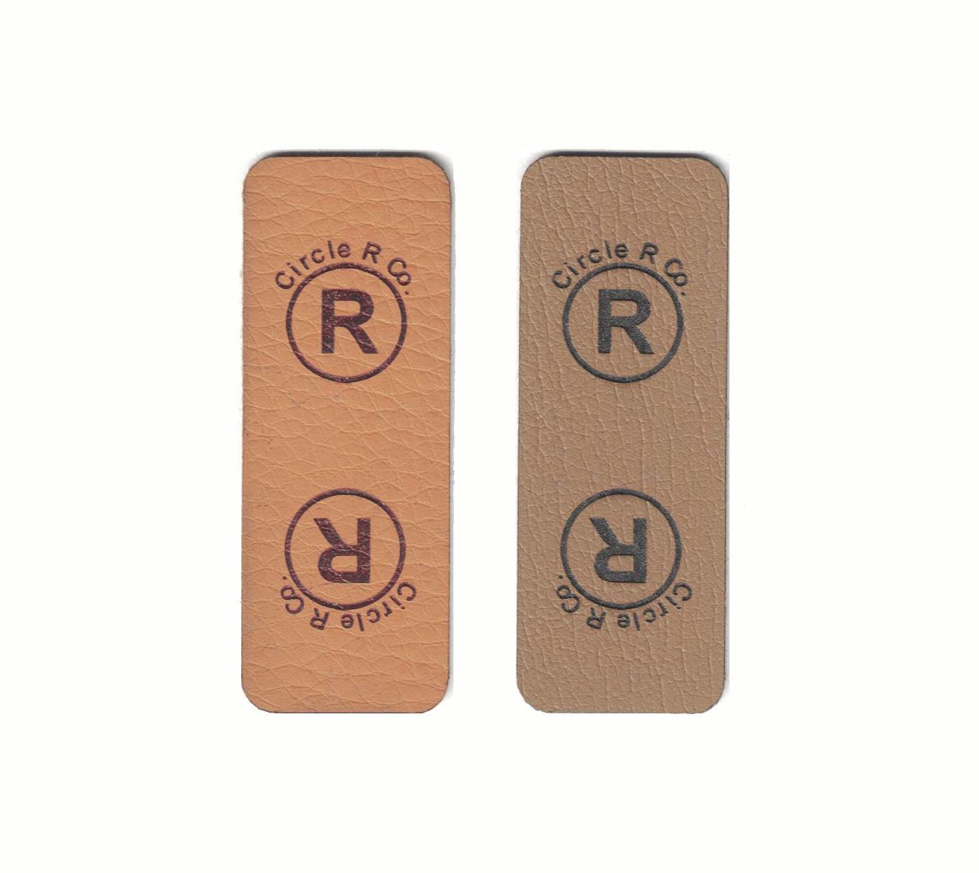 0.75 x 2 Inch - Custom Tags - Fold Over