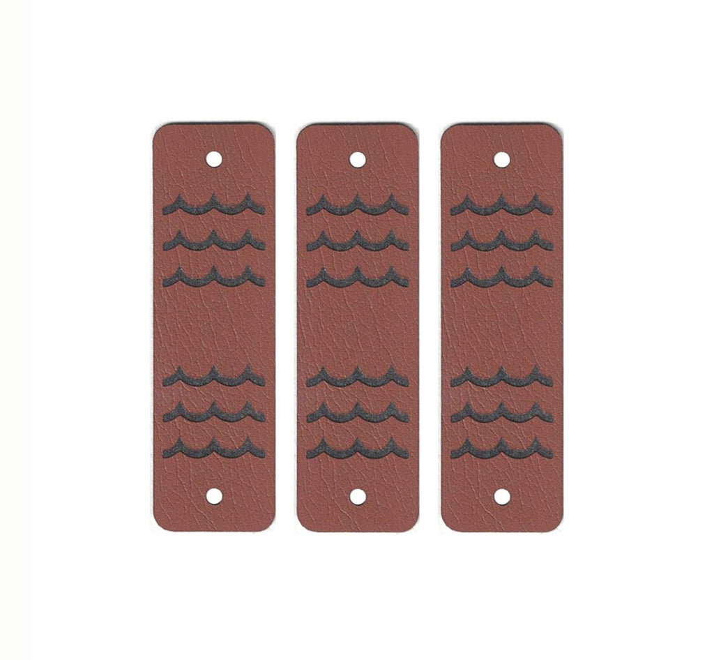 0.75 x 2.5 Inch - Custom Tags - Fold Over - Rivet Style