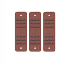 0.75 x 2.5 Inch - Custom Tags - Fold Over - Rivet Style