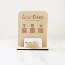 7.5 x 6 - Card Display with QR Codes