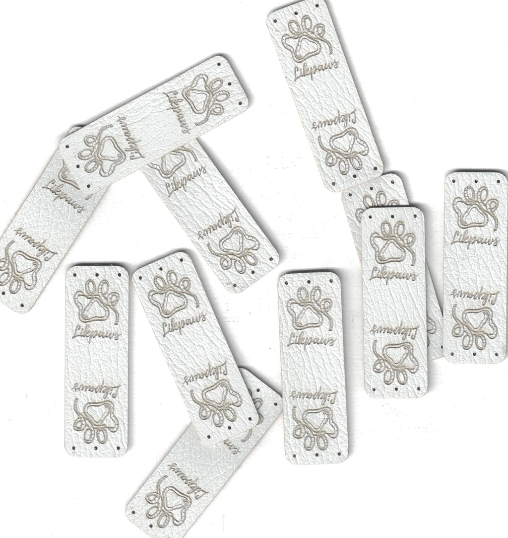 0.5 x 1.5 Inch - Custom Tags - Fold Over
