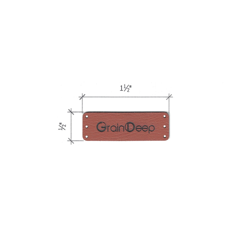 0.5 x 1.5 Inch - Custom Tags