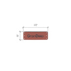 0.5 x 1.5 Inch - Custom Tags