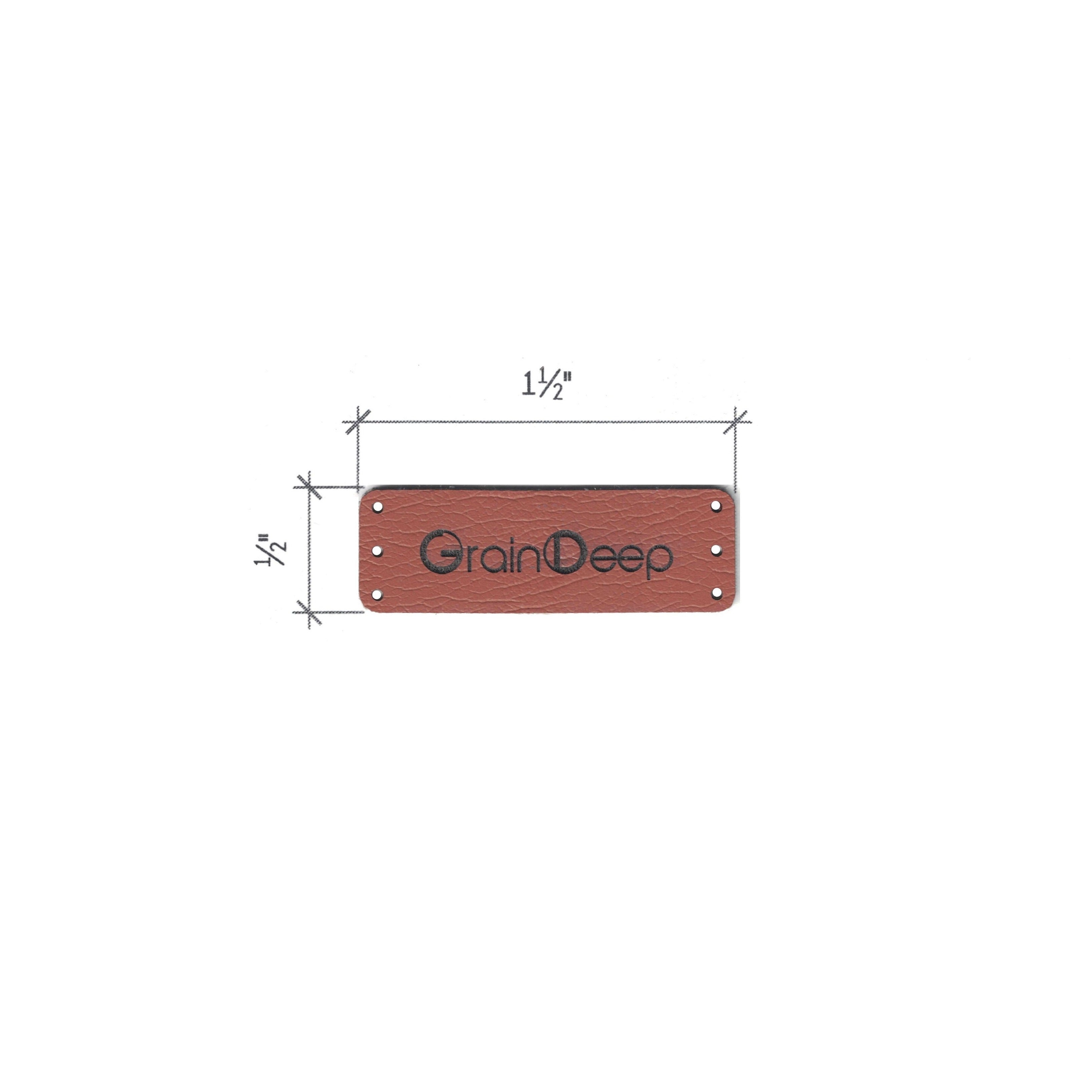 0.5 x 1.5 Inch - Custom Tags