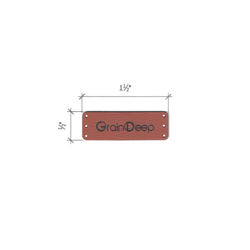 0.5 x 1.5 Inch - Custom Tags