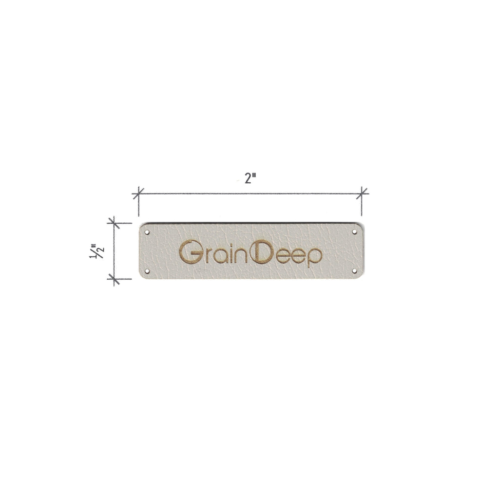 0.5 x 2 Inch - Custom Tags