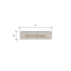 0.5 x 2 Inch - Custom Tags