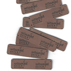 0.5 x 2 Inch - Custom Tags - Fold Over