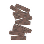 0.5 x 2 Inch - Custom Tags - Fold Over