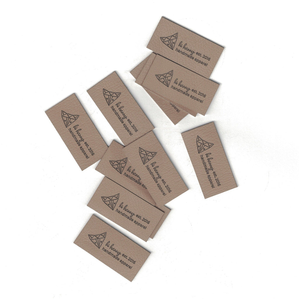 0.75 x 1.5 Inch - Custom Tags