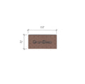 0.75 x 1.5 Inch - Custom Tags