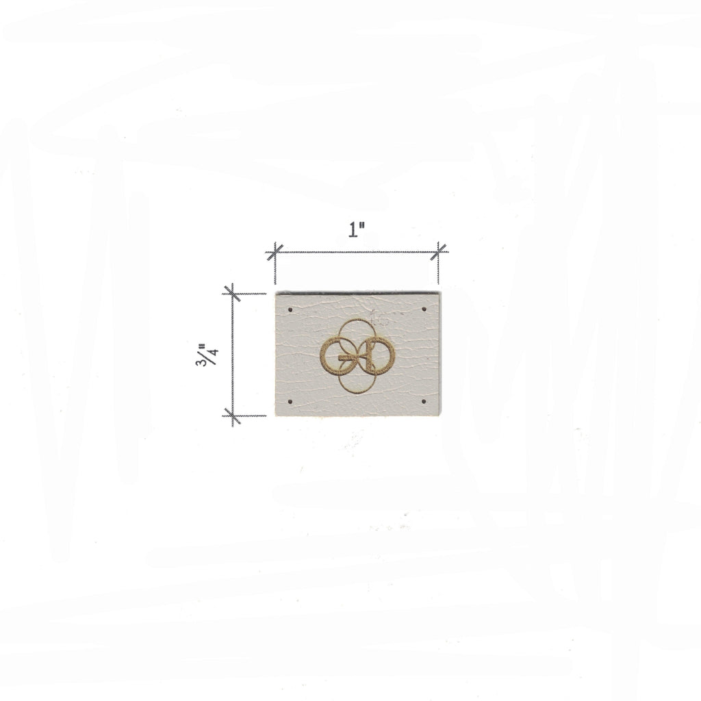 0.75 x 1 Inch - Custom Tags