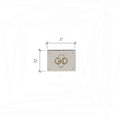 0.75 x 1 Inch - Custom Tags