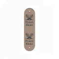 Plant Mama - 0.75 x 3 Inch Faux Leather - Rivet Style