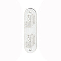 you grow girl - 0.75 x 3 Inch Faux Leather - Rivet Style
