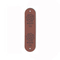 succ it - 0.75 x 3 Inch Faux Leather - Rivet Style