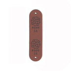 succ it - 0.75 x 3 Inch Faux Leather - Rivet Style