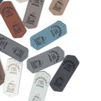 0.75 x 2 Inch - Custom Tags - Fold Over