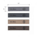0.5 x 2.5 Inch - Custom Tags - Fold Over