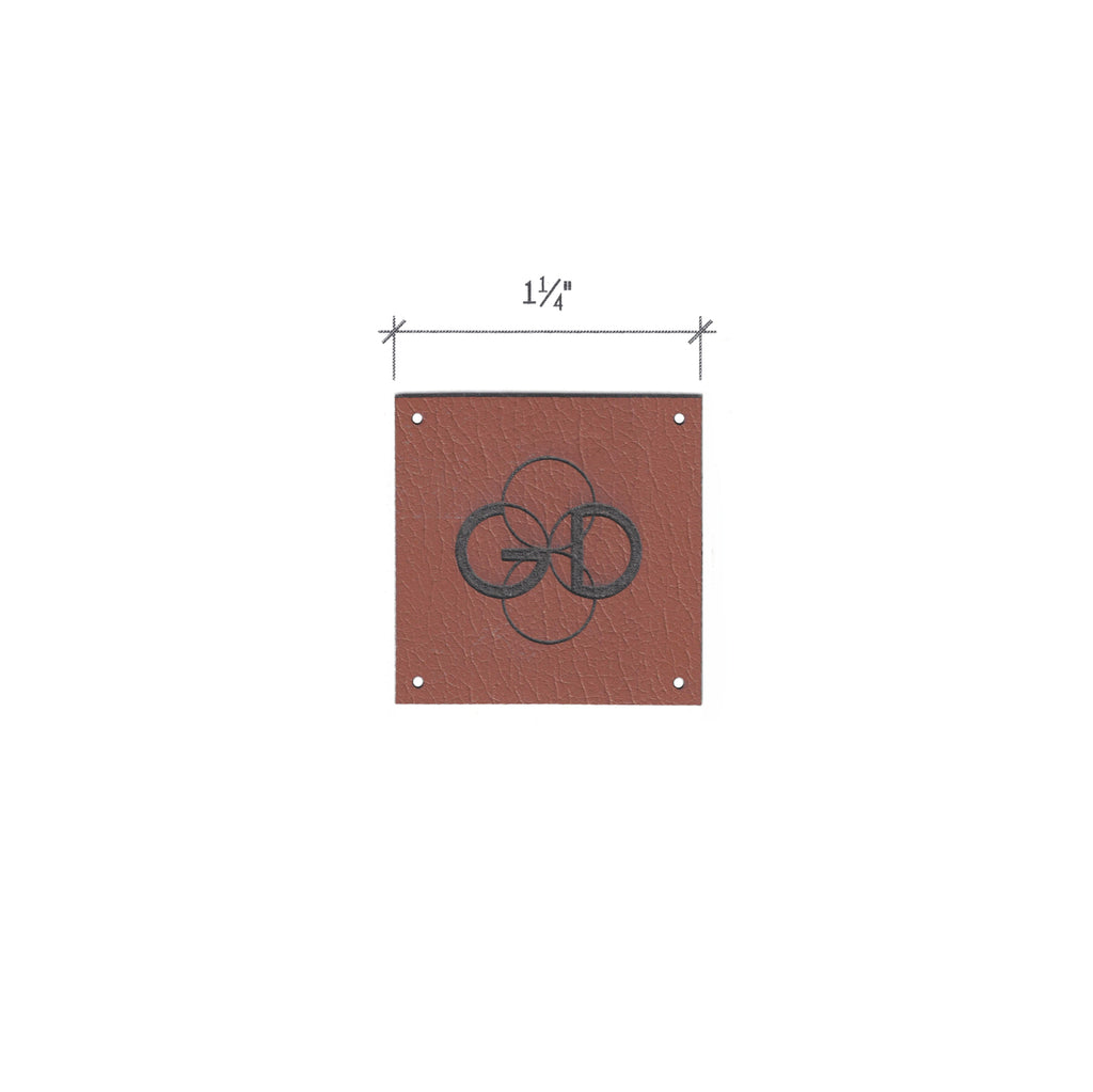 1.25 x 1.25 Inch - Custom Tags